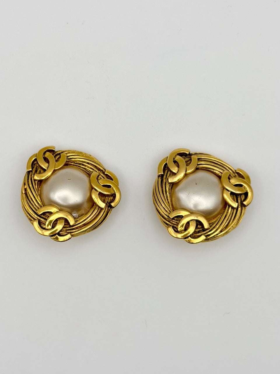 Chanel Clip Earrings