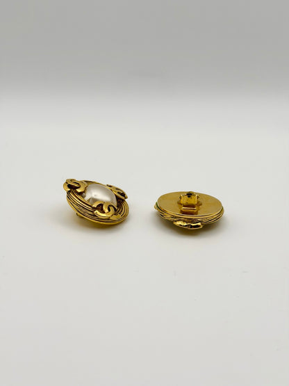 Chanel Clip Earrings