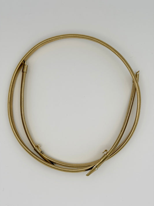 Snake-shaped belt