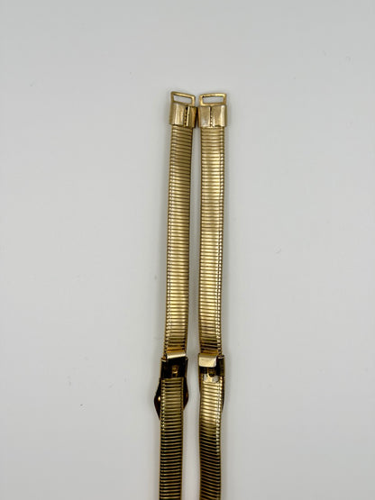 The snake belt is thicker