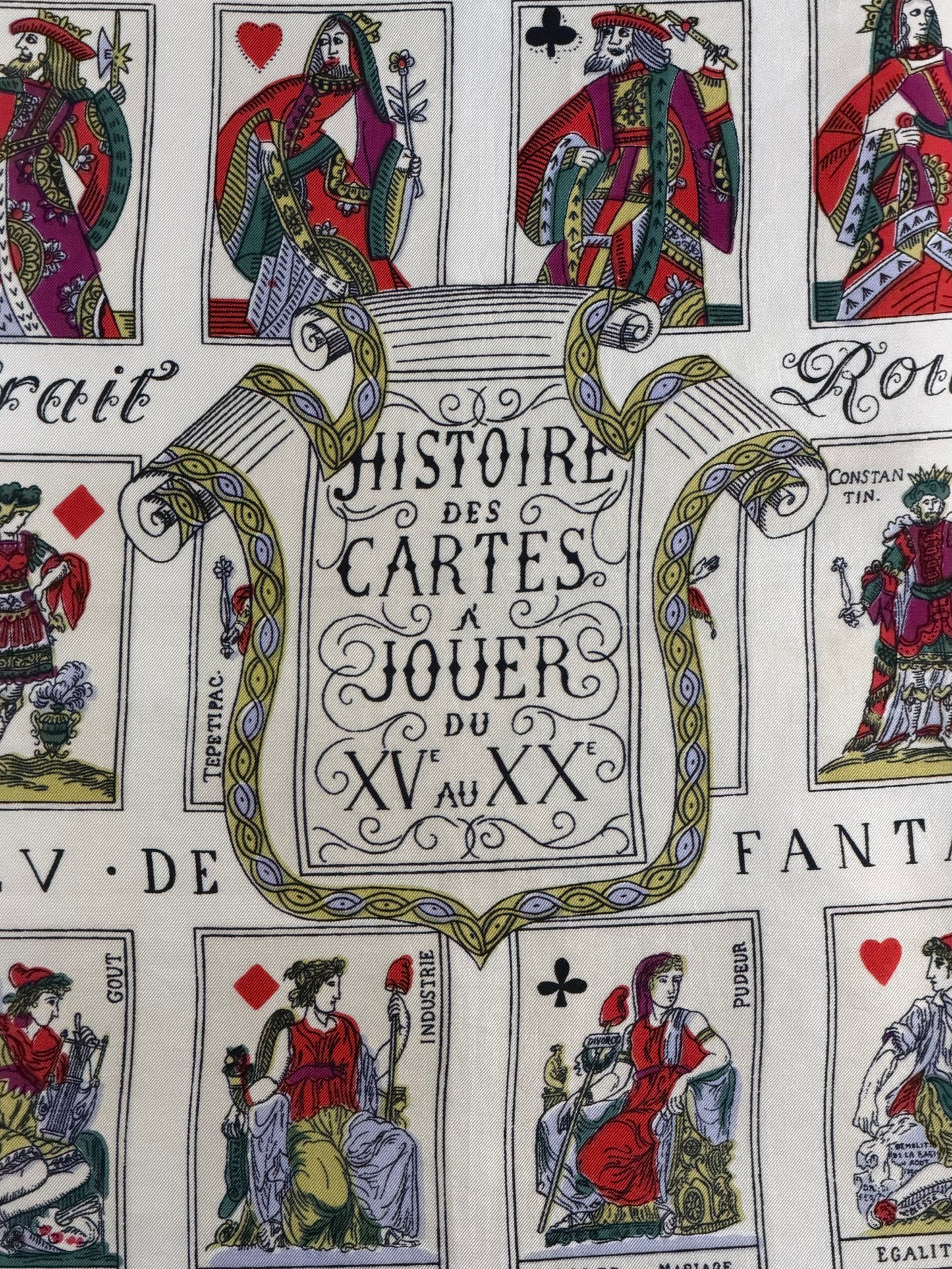 Hermès “Histoire des cartes à jouer du XV au XX”