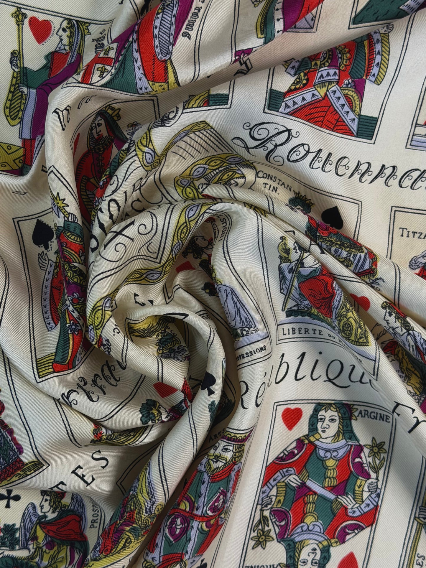 Hermès “Histoire des cartes à jouer du XV au XX”