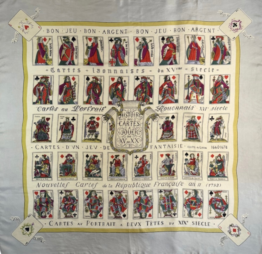 Hermès “Histoire des cartes à jouer du XV au XX”