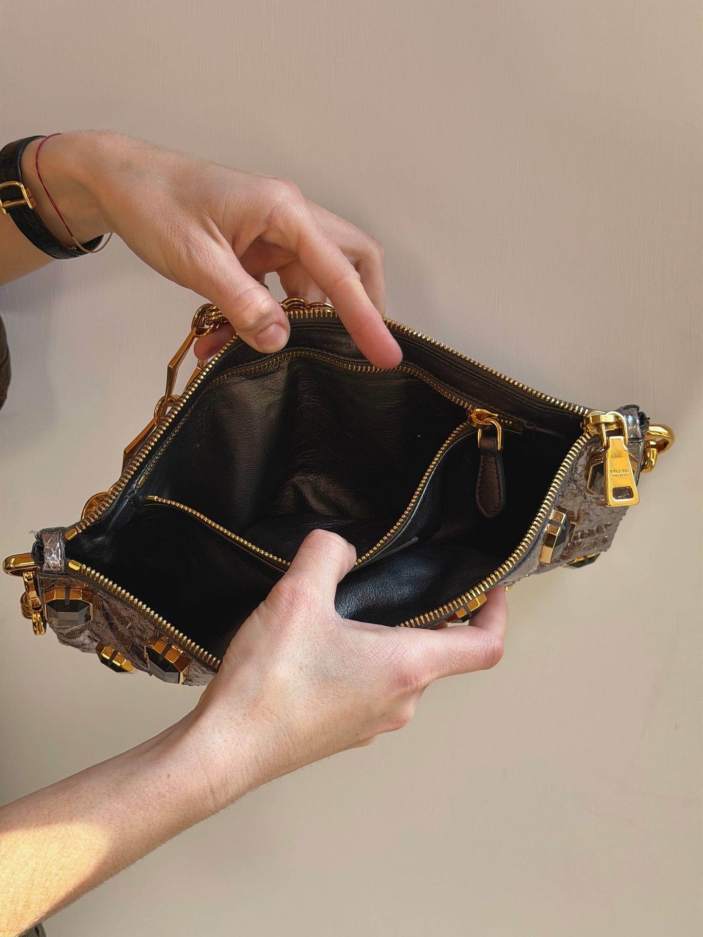 Prada Python 2009 silver