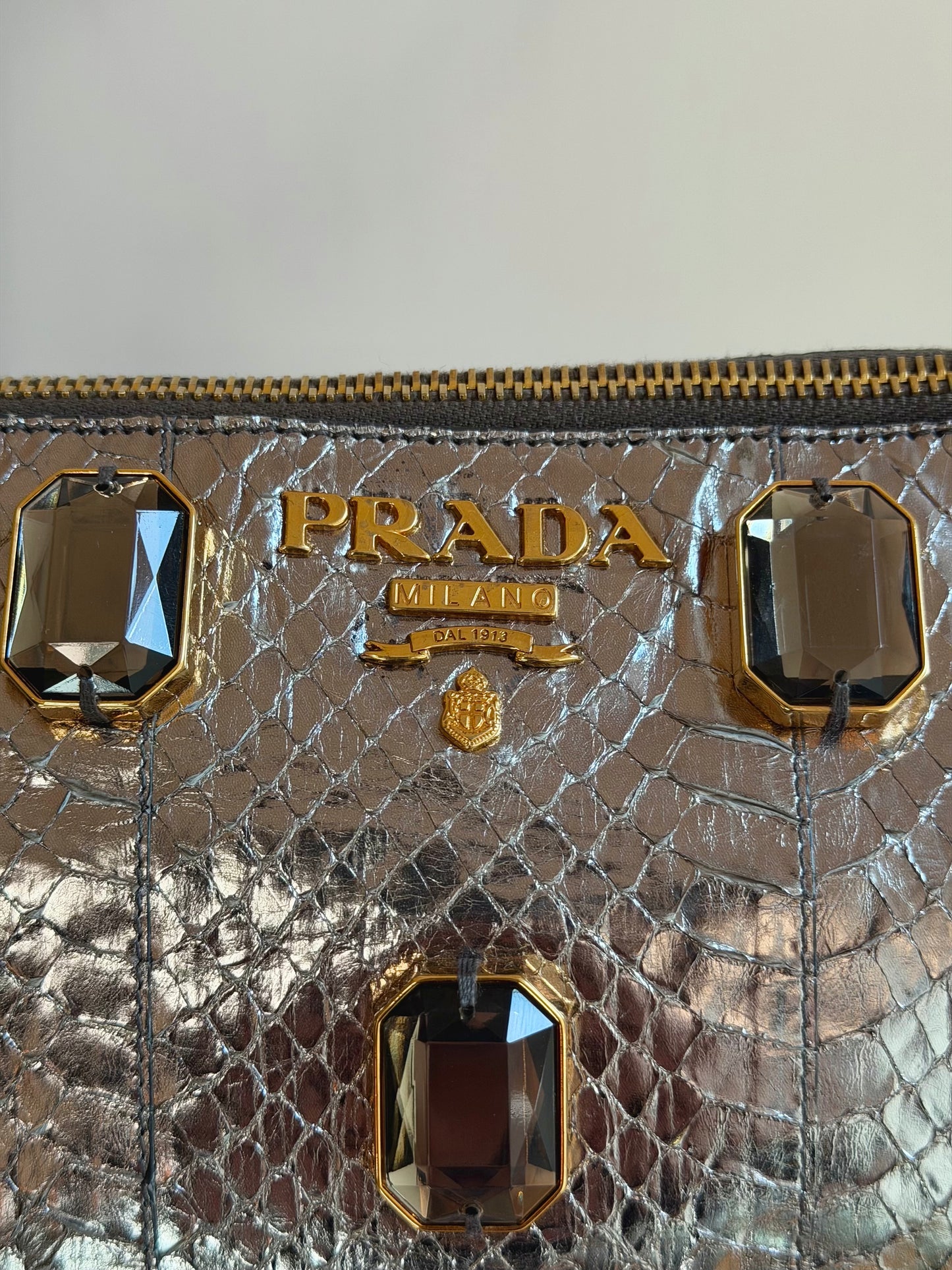 Prada Python 2009 silver