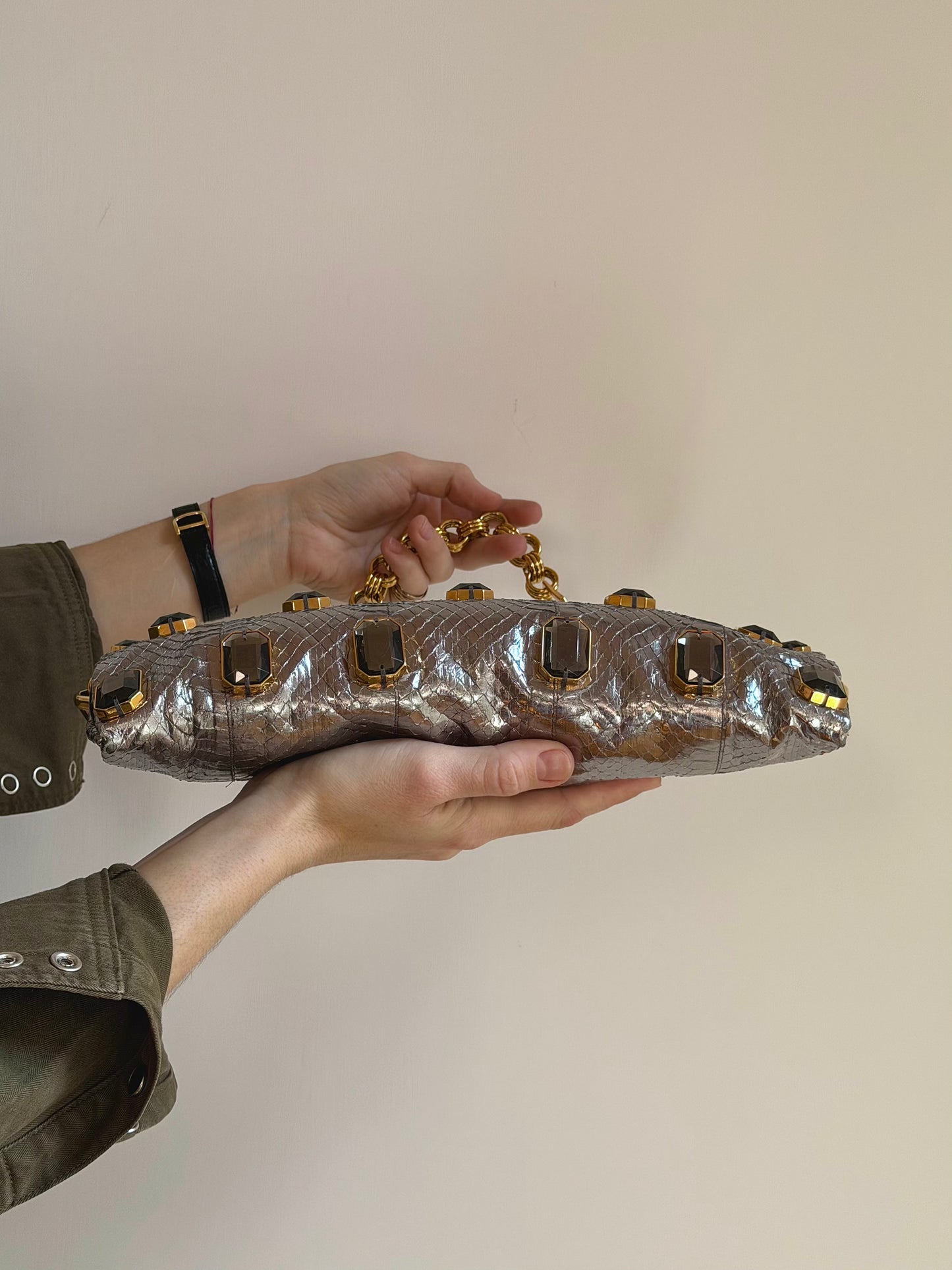 Prada Python 2009 silver