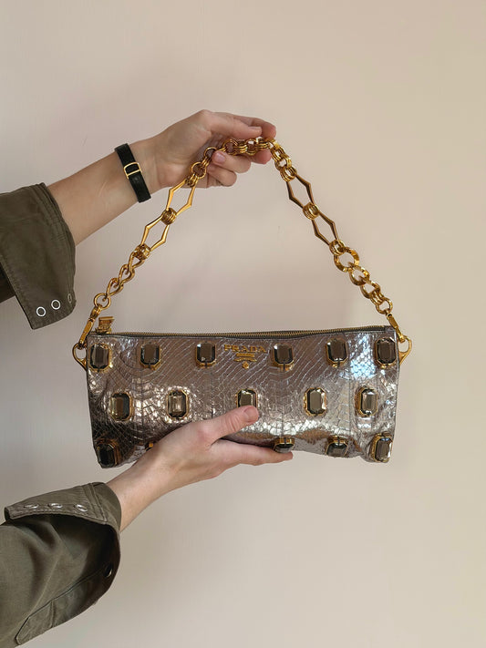 Prada Python 2009 silver