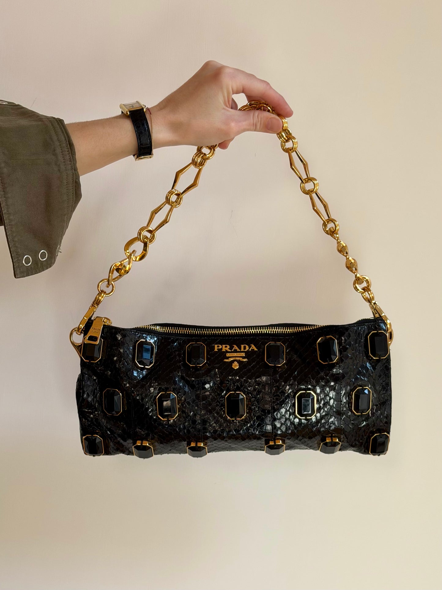 Prada Python 2009 black