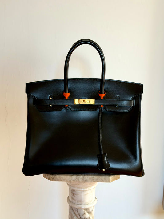 Birkin 35 Box GHW