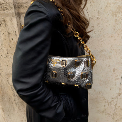 Prada Python 2009 silver